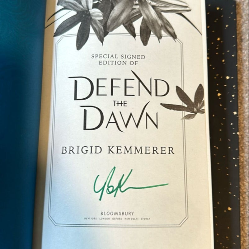 Defend The Dawn SIGNED Barnes&Noble Editon