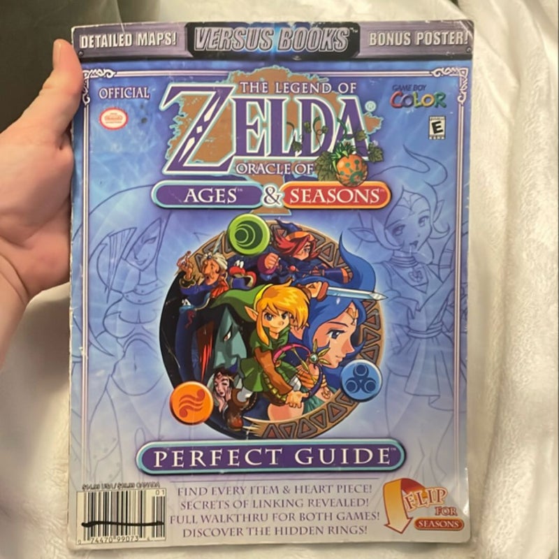 The Legend of Zelda Oracle of Seasons & Ages Perfect Guide Book