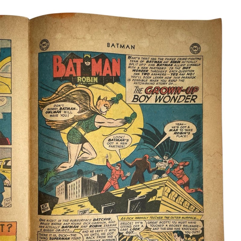 Batman #107 April 1957 DC Comics Coverless Incomplete Damaged 28 Pages NG/PR