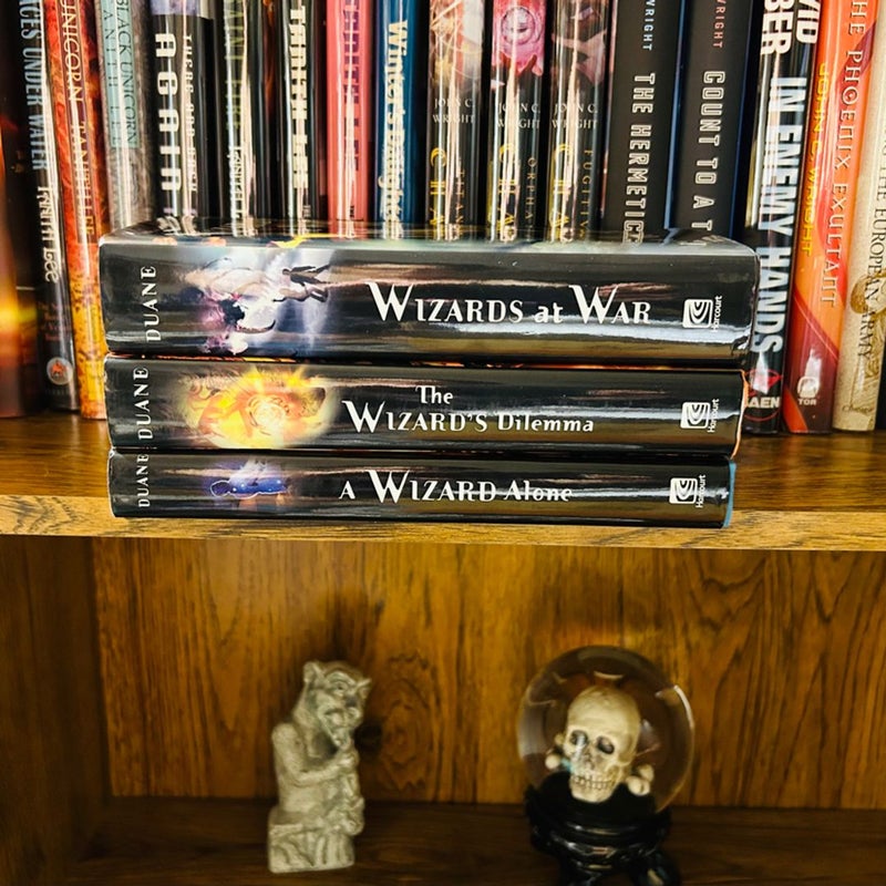 3 Young Wizards Series 1st Editions Lot