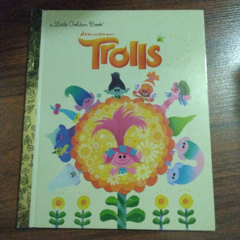 Trolls Little Golden Book (DreamWorks Trolls)