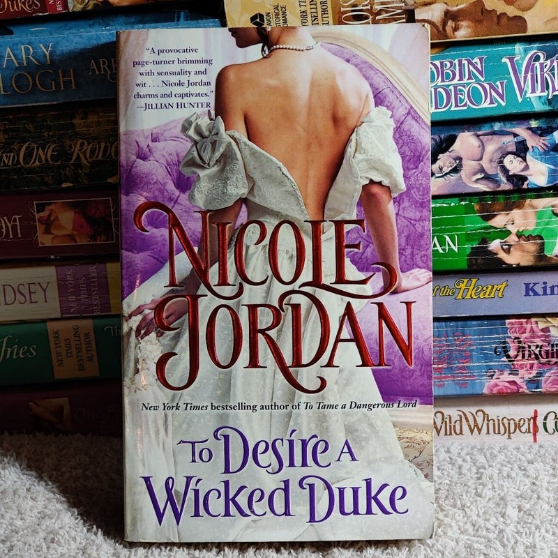 To Desire a Wicked Duke