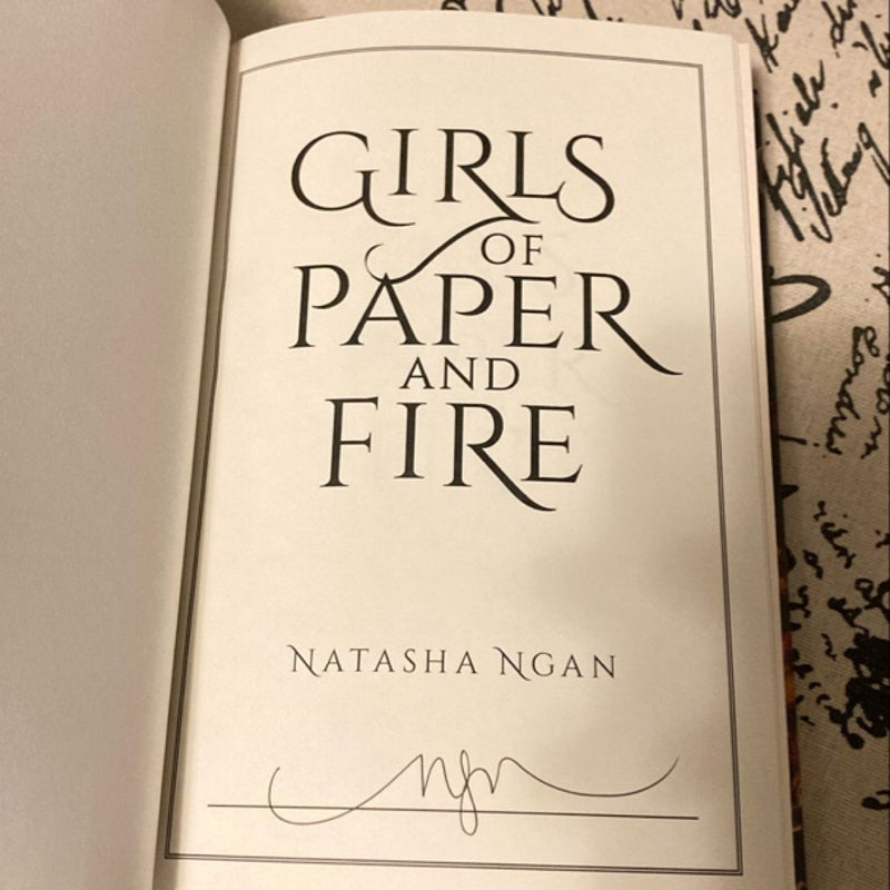 Girls of Paper and Fire