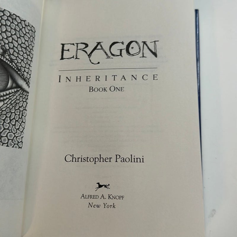 Eragon 1st edition 1st printing 