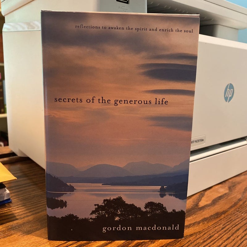 Secrets of the Generous Life