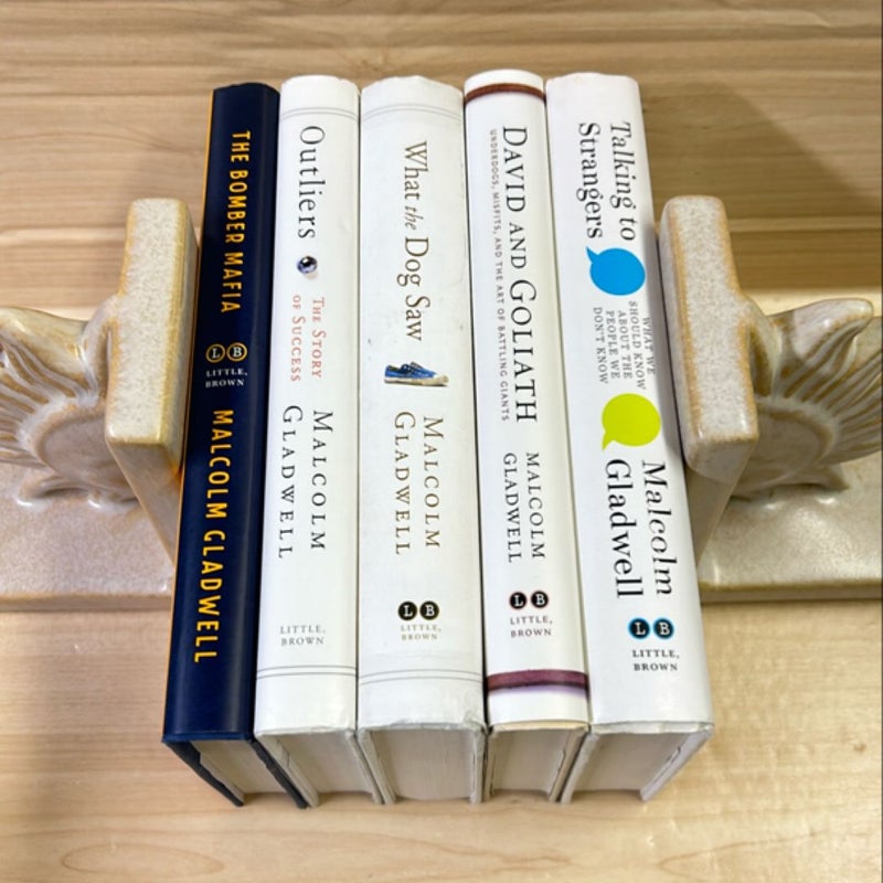 Malcolm Gladwell 5 Hardcover Bundle