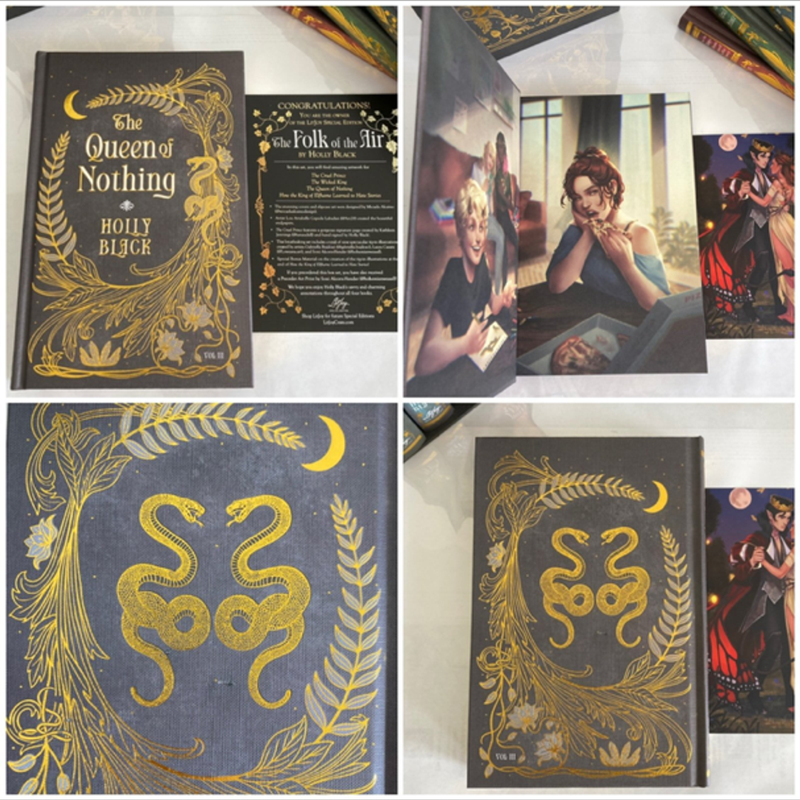 Litjoy Folk Of The Air Box Set 1st Print (The Cruel Prince Hand Signed!) 