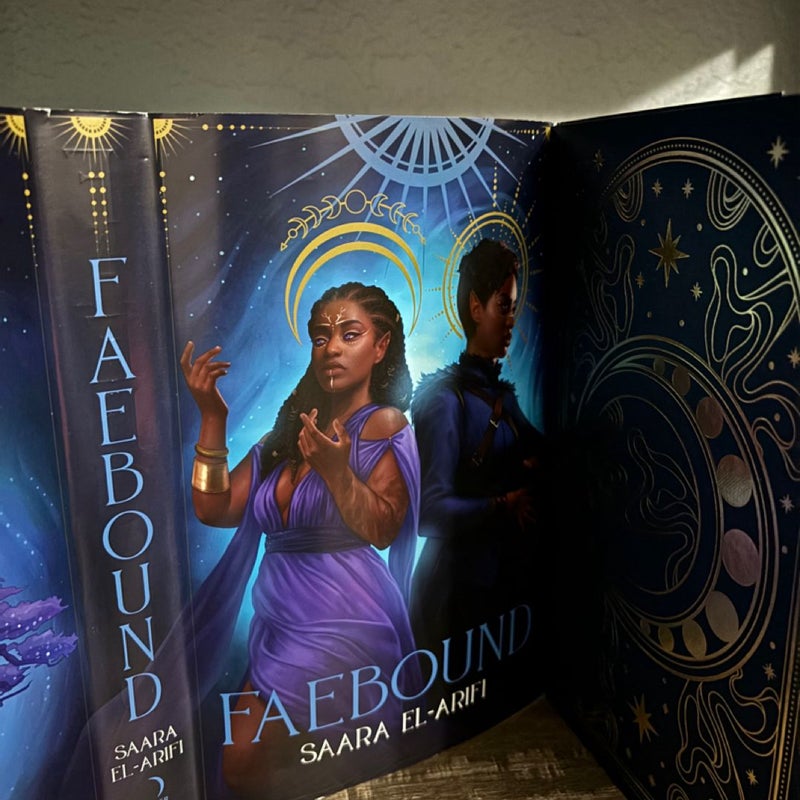 Fairyloot faebound - signed 