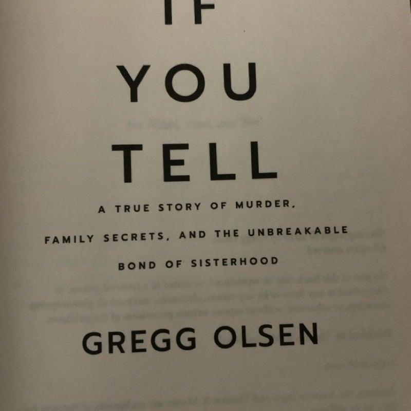 If You Tell