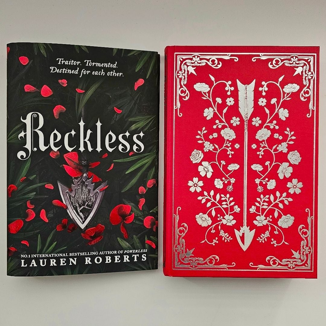 Powerless & Reckless Waterstones UK Exclusive Editions Sprayed
