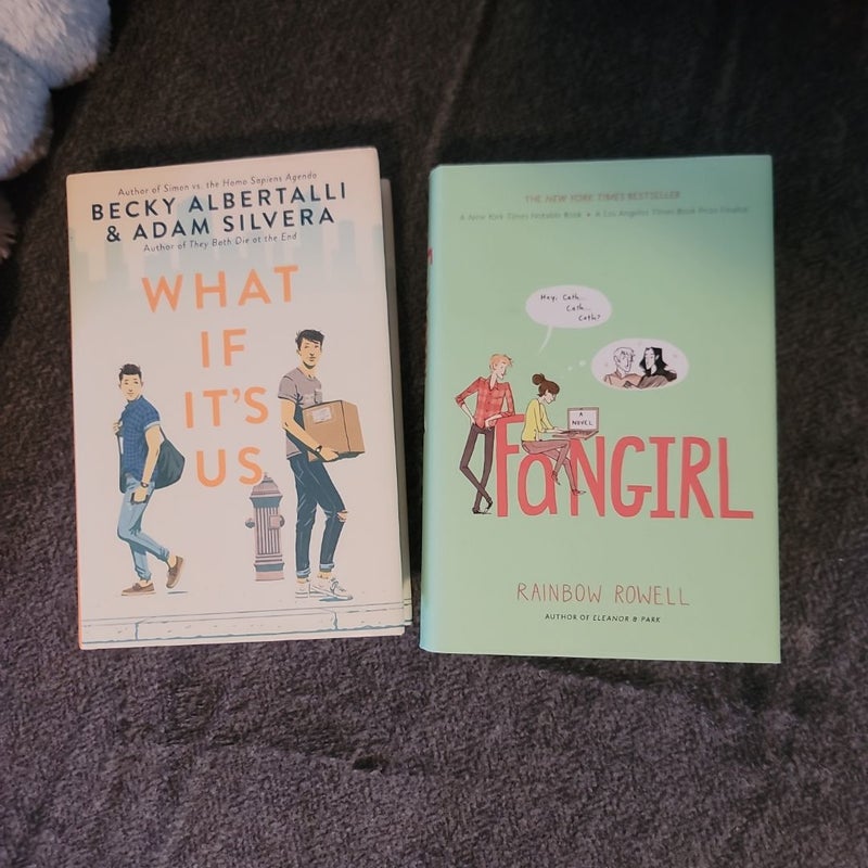 Simon vs. the Homo Sapiens Agenda, What if it's us, a gentlemans guide to Vice and virtue, Carry On & Fangirl