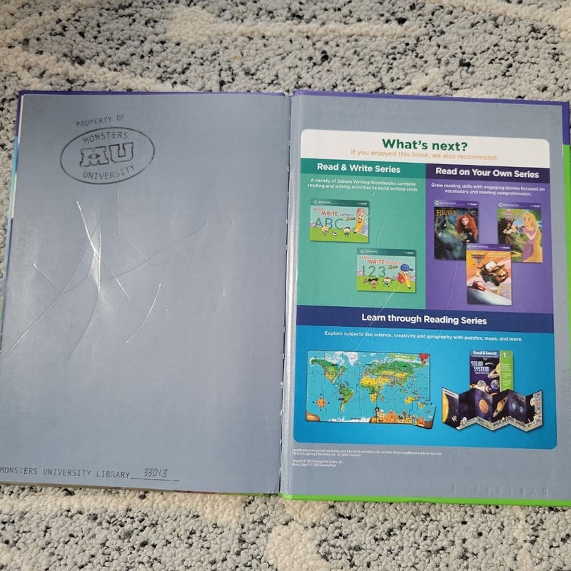 Leap Frog LeapReader Disney Pixar Momsters University 