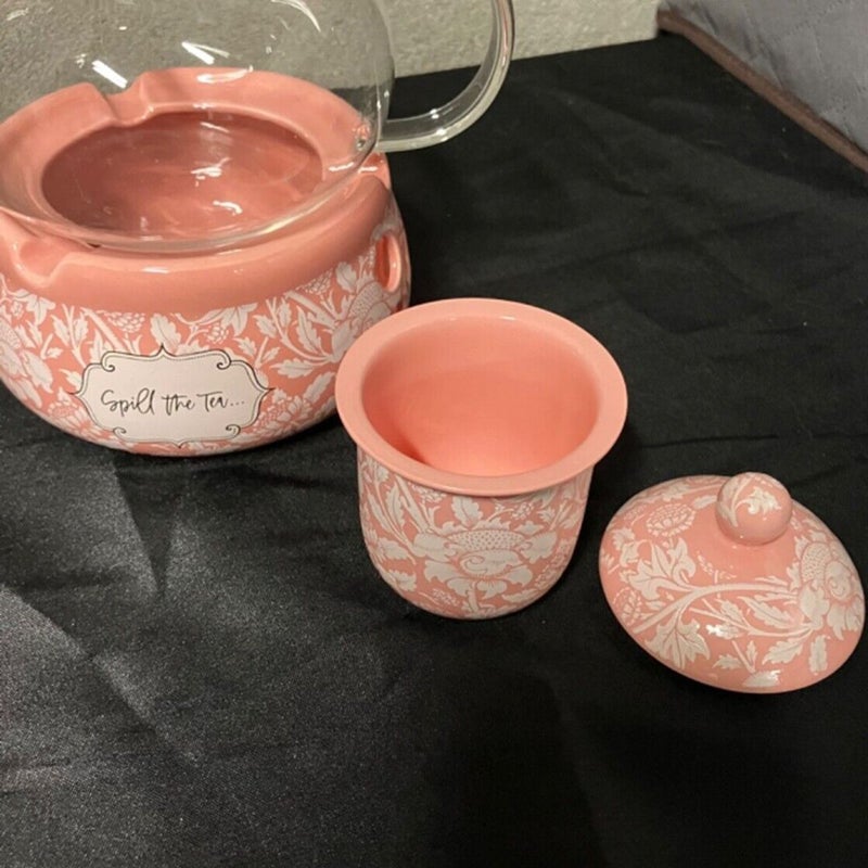 Once upon a book club exclusive Bridgerton inspired teapot 