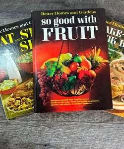 Vintage Better Homes & Gardens cookbooks 