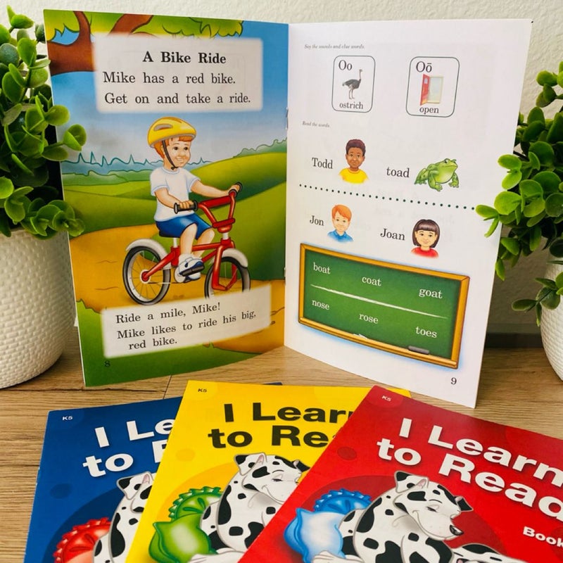 Abeka K5 I Learn to Read, I Do Read, and I Can Read Well 