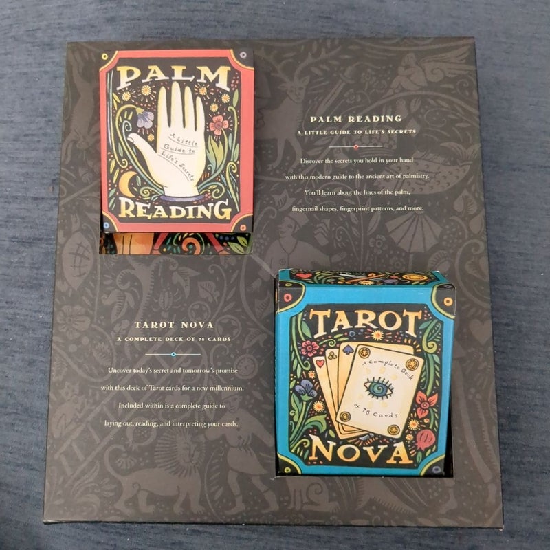 Fortune Telling Tarot Nova and Book Of Palm Reading.