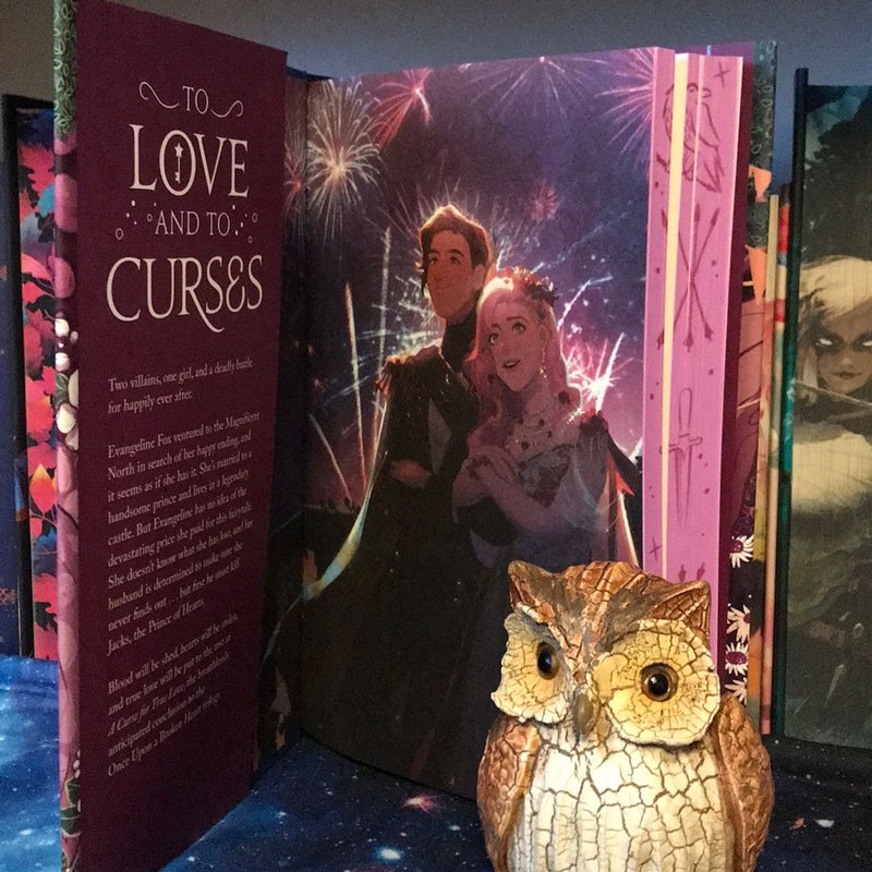 A Curse for True Love *Fairyloot* edition with Fairyloot tarot cards