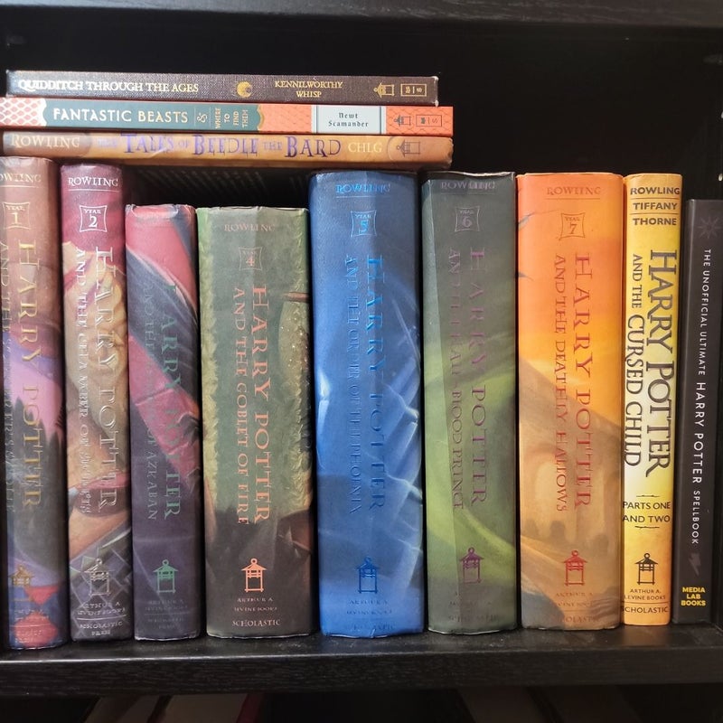 Harry Potter Series Books 1-7 plus 5 add ons