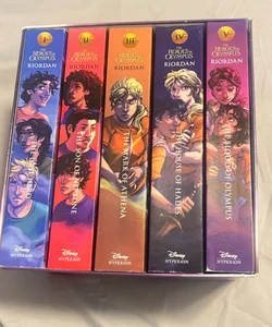The Heroes of Olympus Paperback Boxed Set (10th Anniversary Edition)