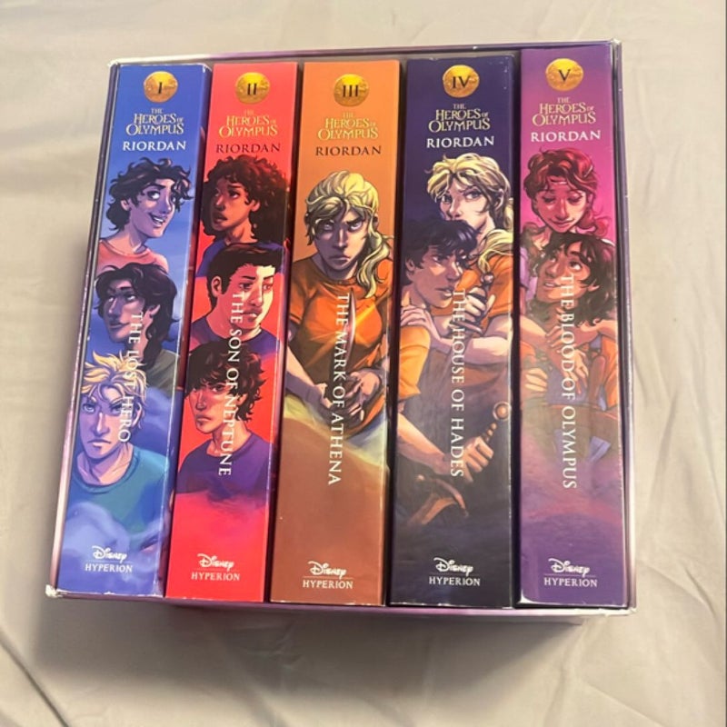 The Heroes of Olympus Paperback Boxed Set (10th Anniversary Edition)