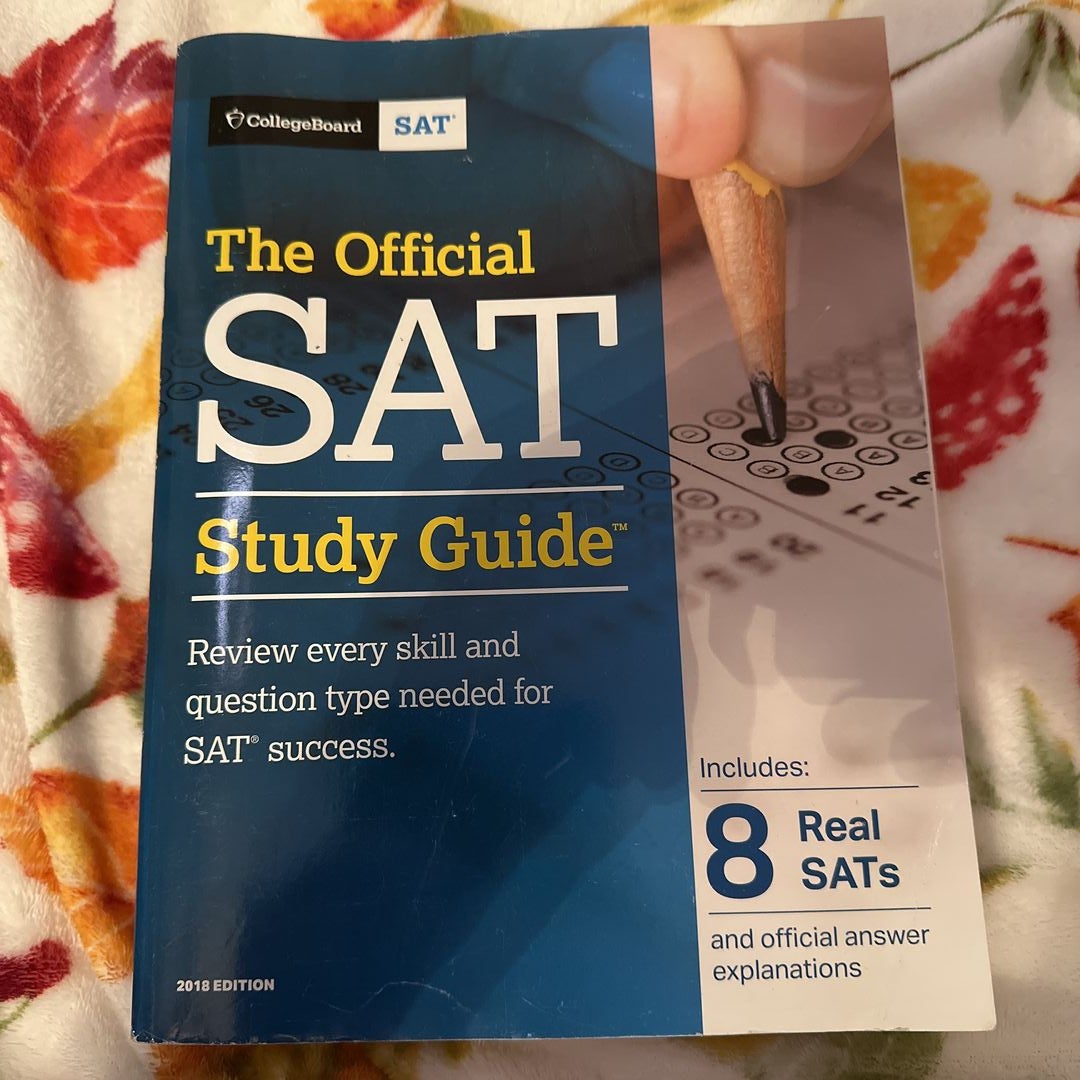 SAT　Paperback　The　Study　Edition　Board,　by　College　Guide,　2018　Official　The　Pangobooks