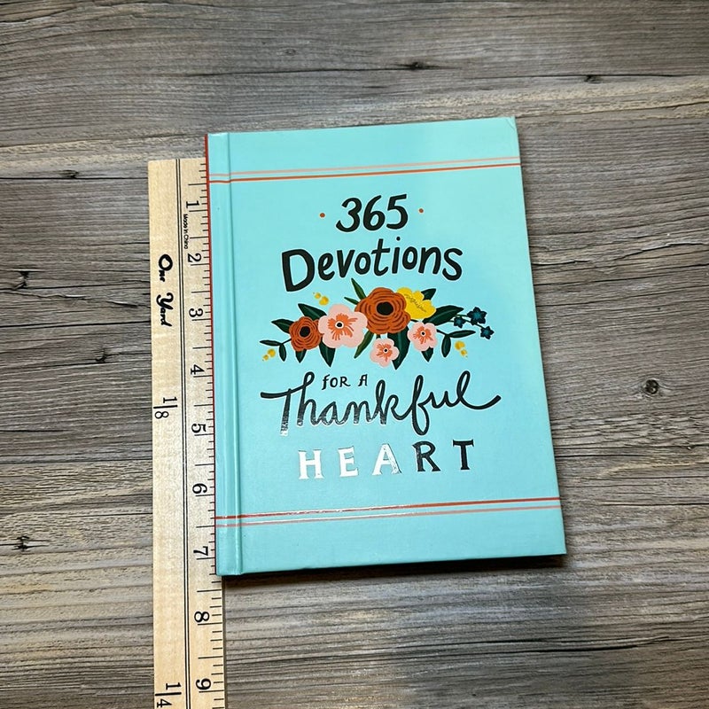 365 Devotions for a Thankful Heart