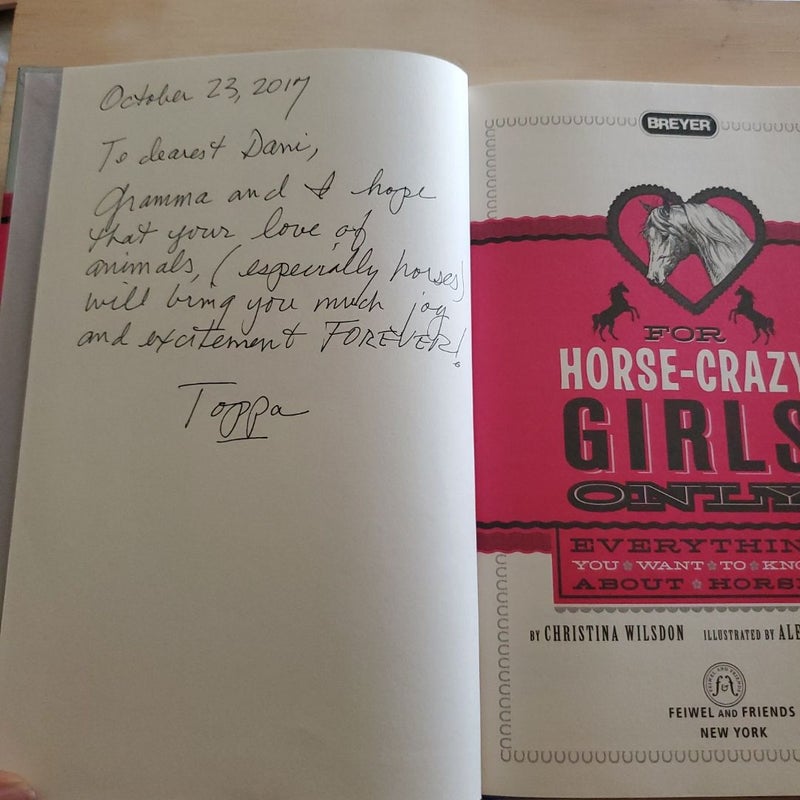 For Horse-Crazy Girls Only