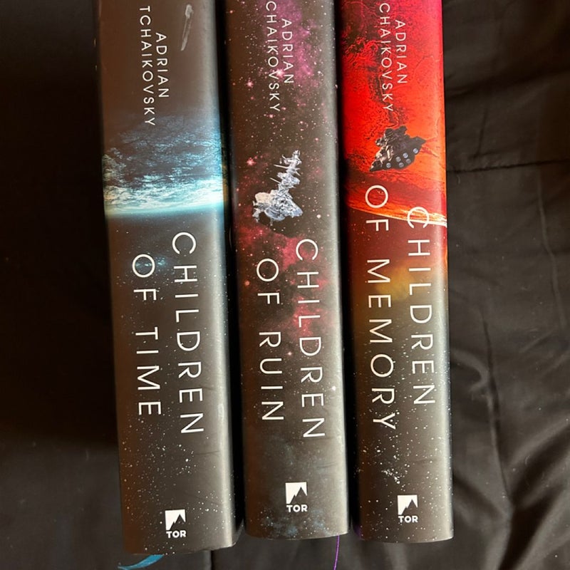 Children of Time #1, #2, & #3 (The Broken Binding special editions)