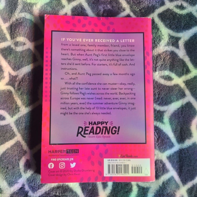 13 Little Blue Envelopes Epic Reads Edition