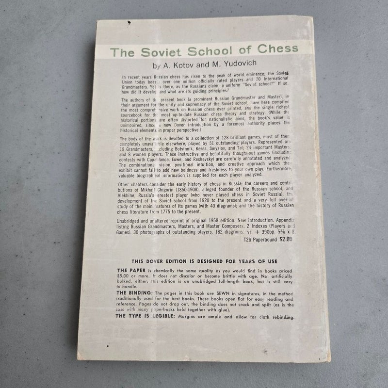 The Soviet School of Chess