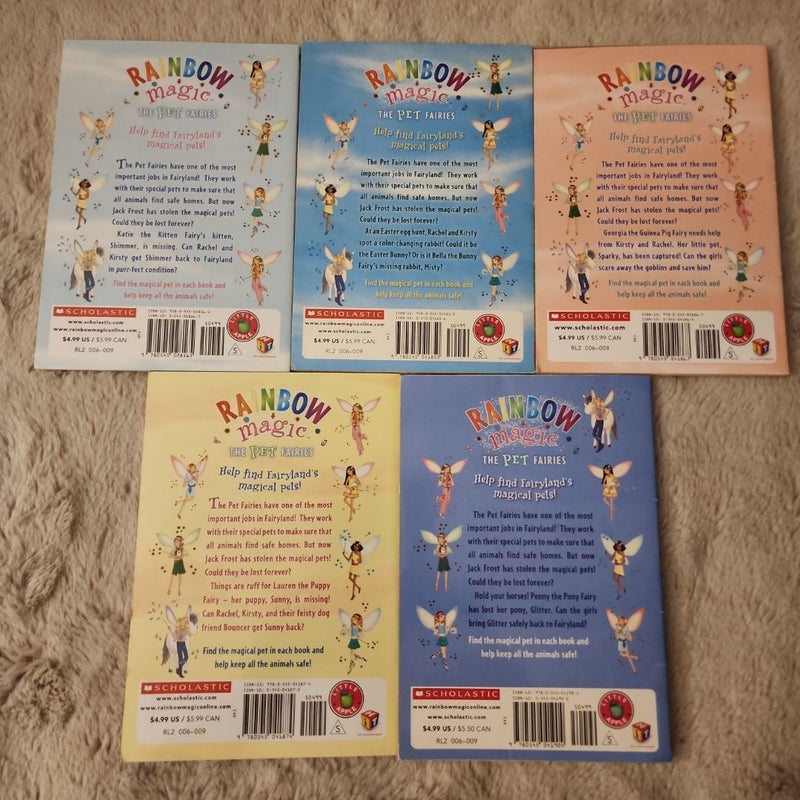 The Pet Fairies Books 1-4, 7