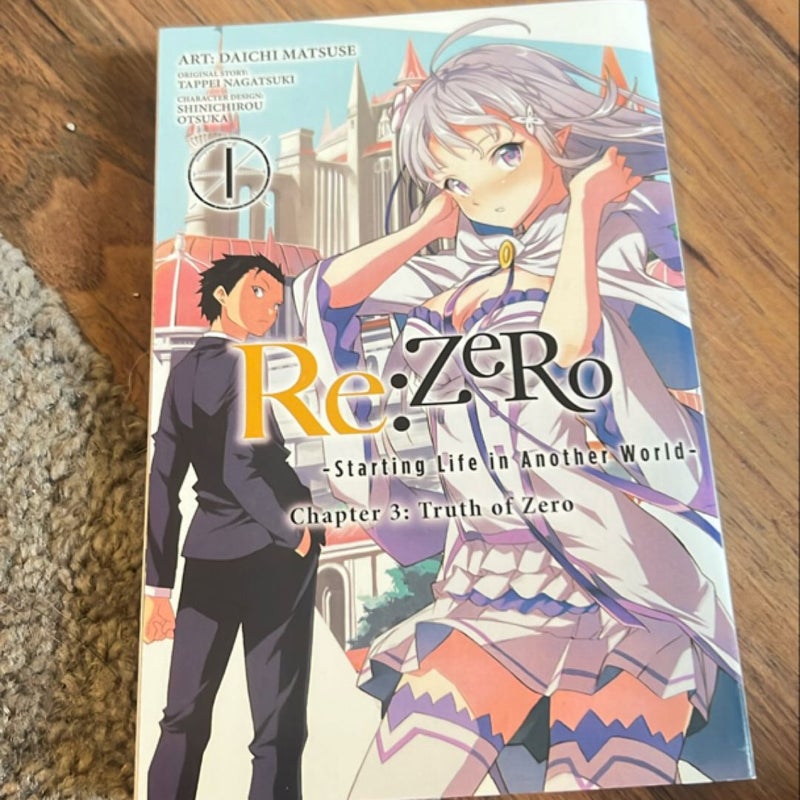 Re:ZERO -Starting Life in Another World-, Chapter 3: Truth of Zero, Vol. 1 (manga)