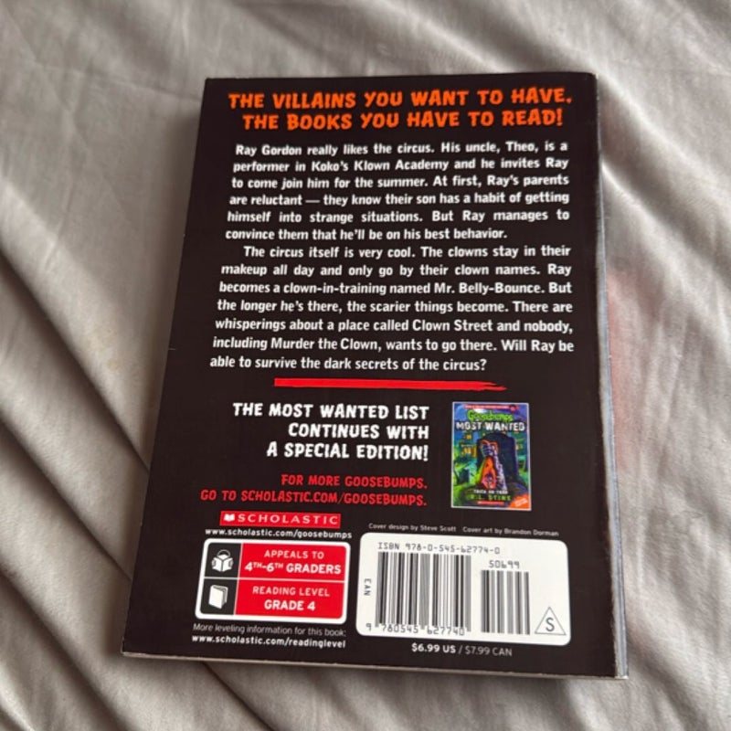 A Nightmare on Clown Street First Edition 