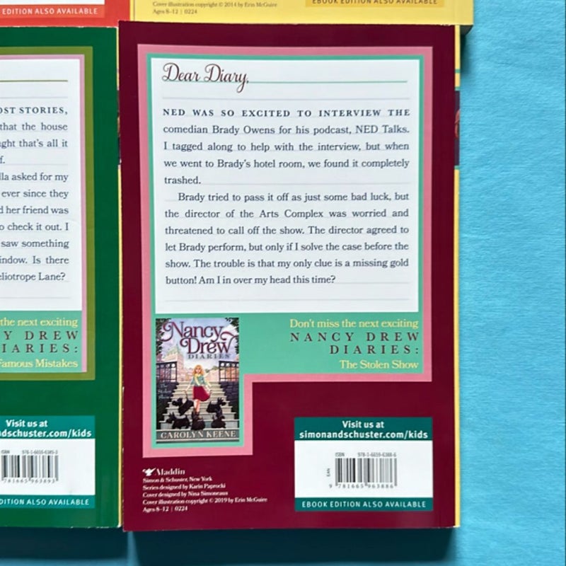 Once upon a Thriller, Secret At Mystic Lake, The Haunting on Heliotrope Lane & Famous Mistakes