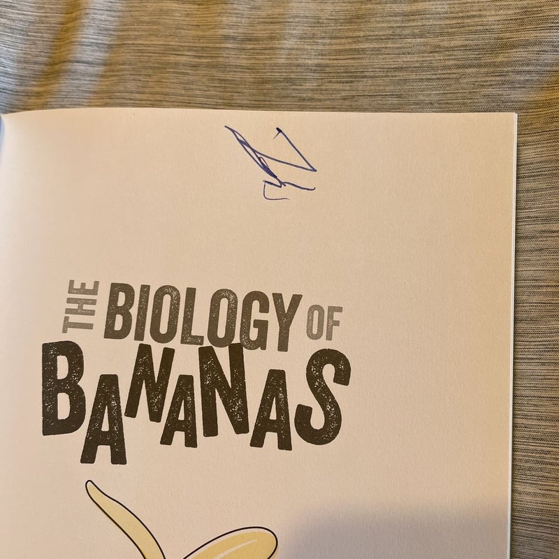 The Biology of Bananas