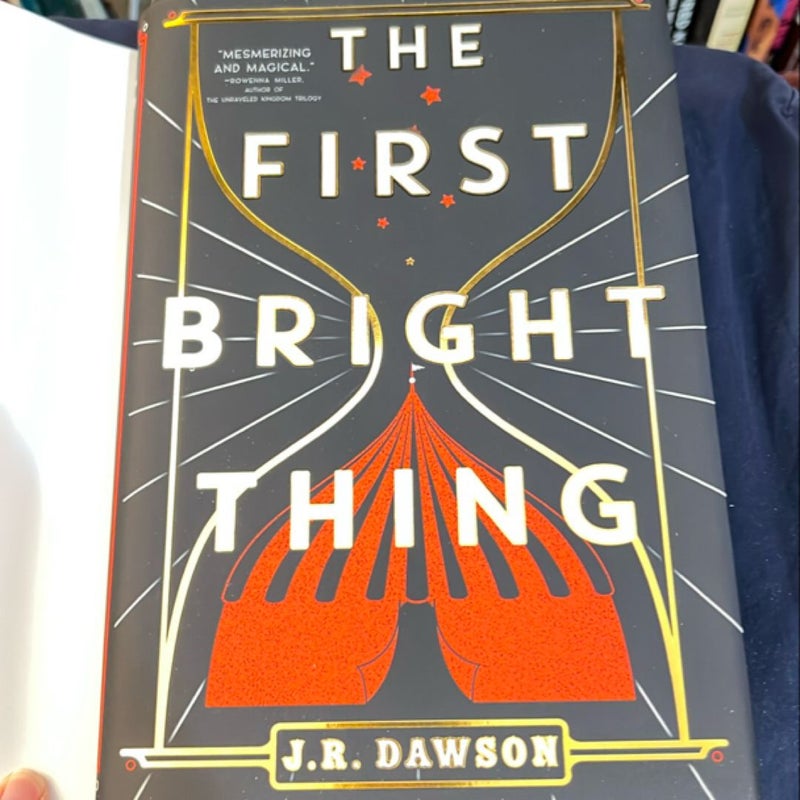 The First Bright Thing —signed w/bookmark