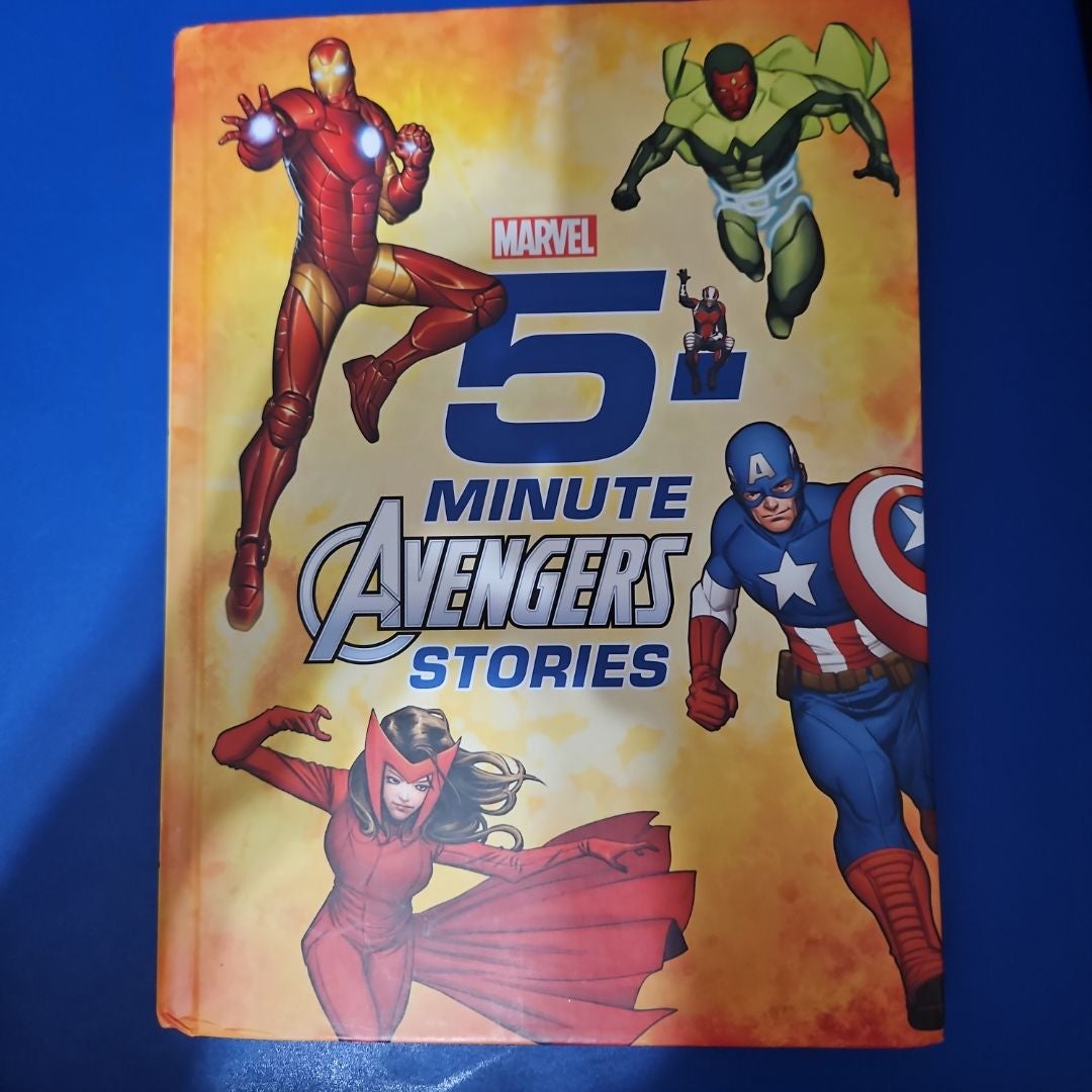 好評 MARVEL 5 Minute AVENGERS Stories by Marvel Publishing 洋書