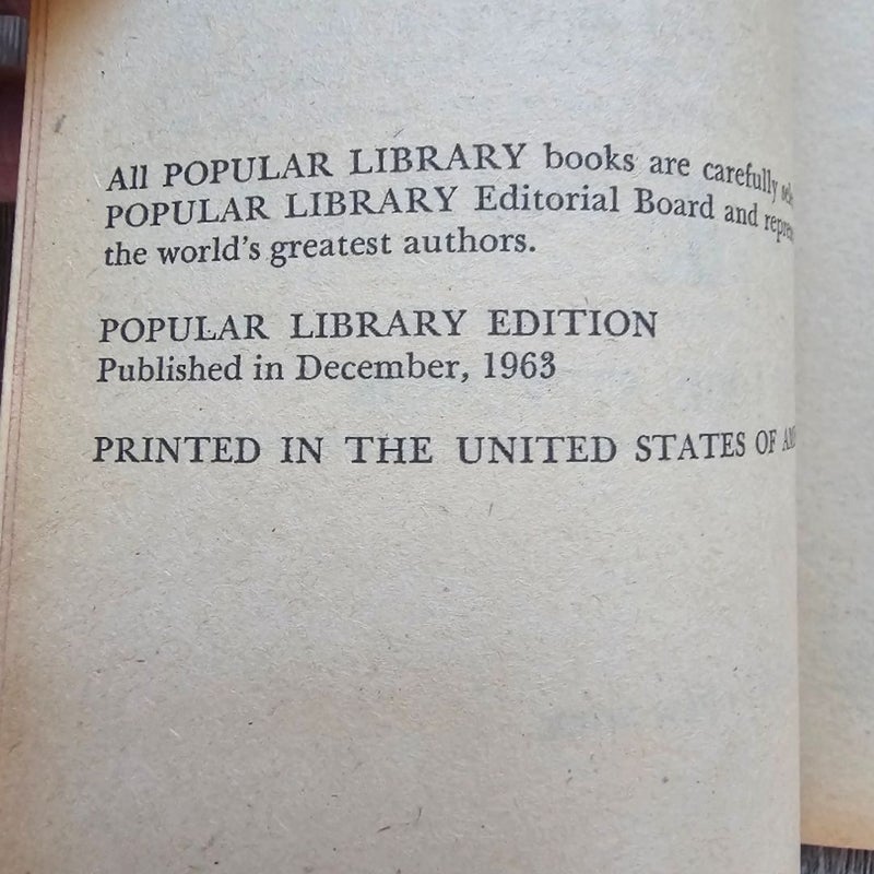 Dr Jekyll and Mr Hyde 1963 Popular Library Paperback