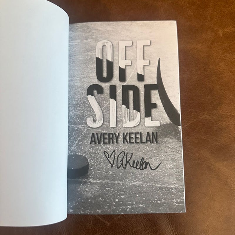 Offside signed special edition by avery keelan