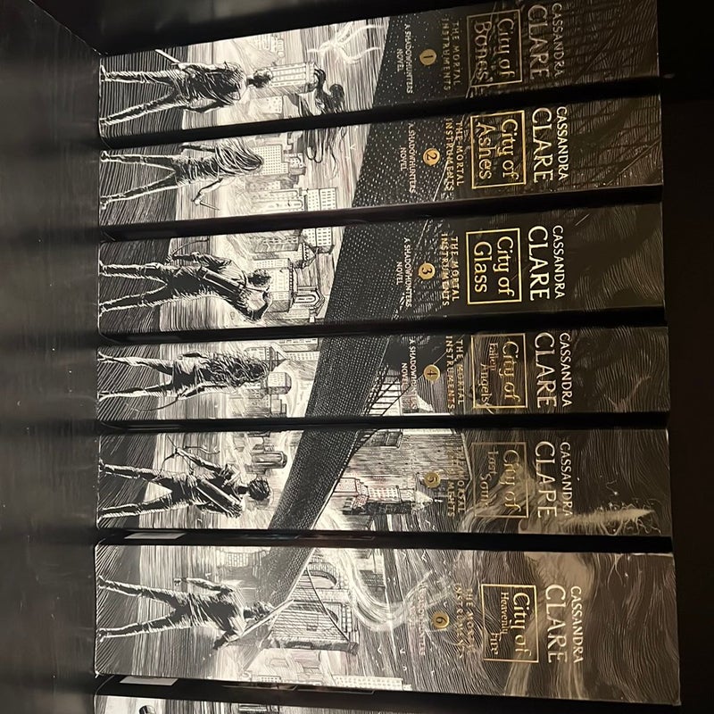 City of Bones full set mortal instruments  6 books