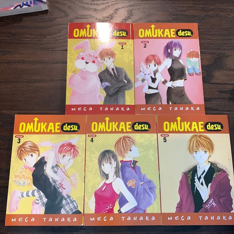 Omukae Desu Manga 1-5 Manga complete