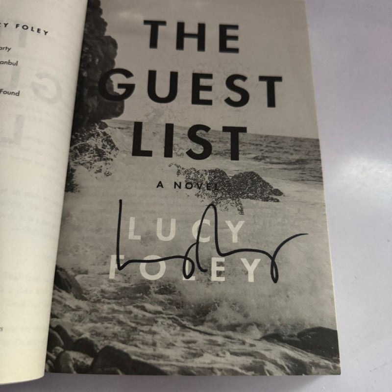 The Guest List (SIGNED)