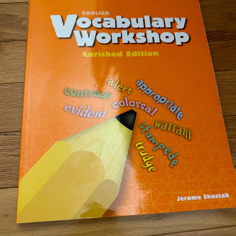 Vocabulary workshop level orange 