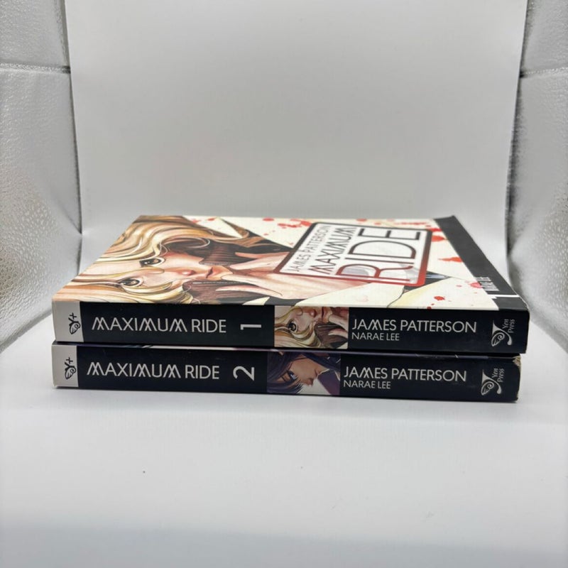 Maximum Ride Manga Series Books 1 and 2 James Patterson