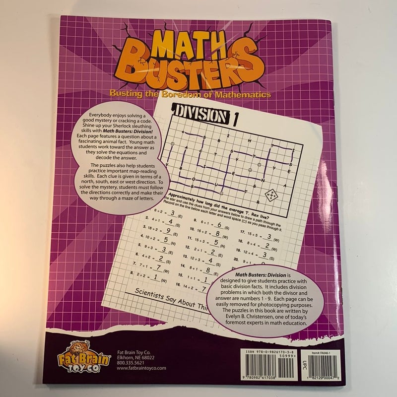 Math Busters : Division 