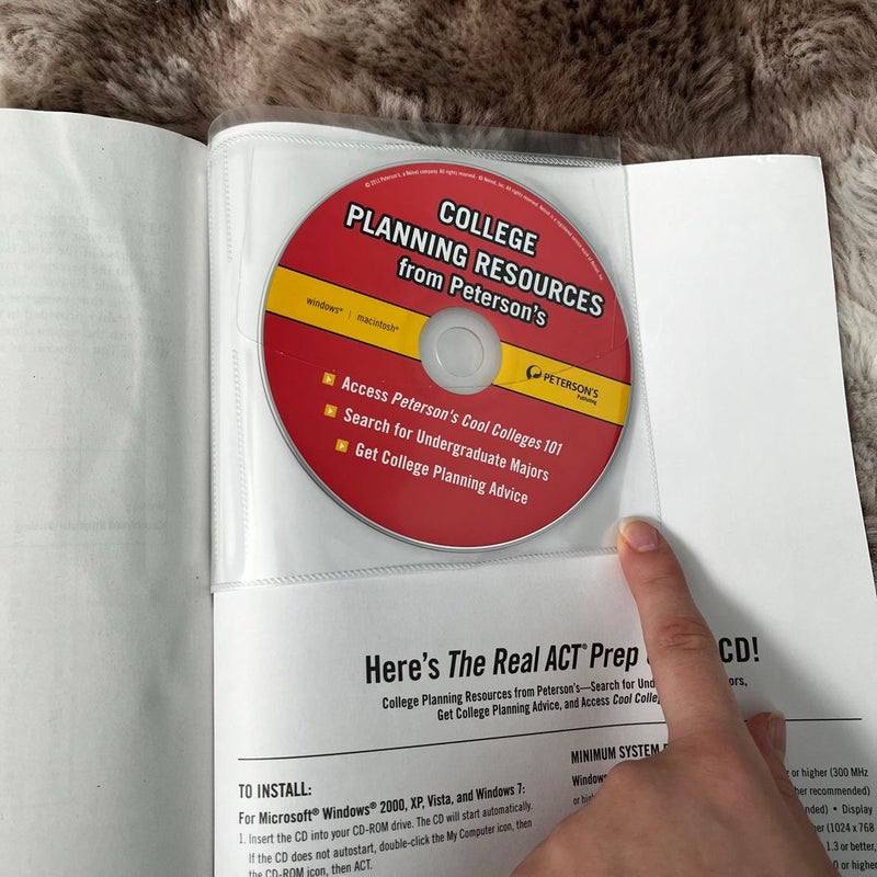 The Real ACT Prep Guide 3rd Edition Higschool Paperback Educational Book