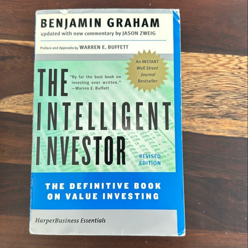 The Intelligent Investor Rev Ed