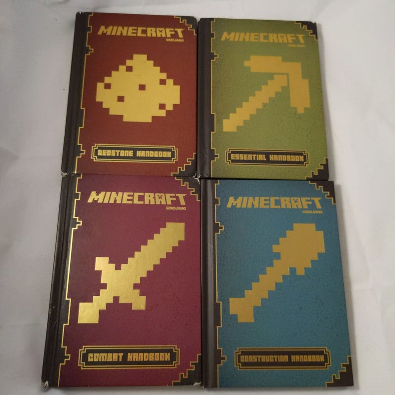 Minecraft Lot of 4 Handbooks