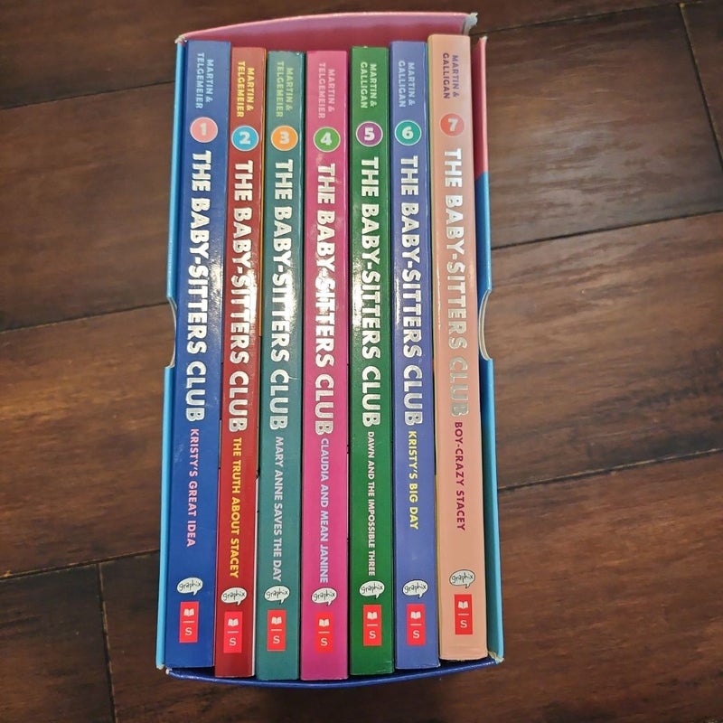 The Baby-Sitters Club Graphic Novels #1-7 Full-Color Edition