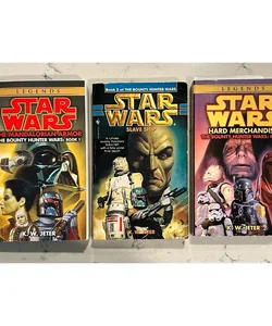 Star Wars The Bounty Hunter Wars all 3 books!